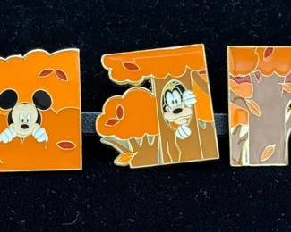 Disney Trading Pins * Loungefly ‘Character Fall Tree’ Mickey & Minnie Mouse, Goofy, Daisy Duck