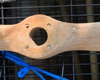 Wooden propeller 