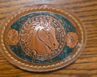 Leather Belt Buckle 