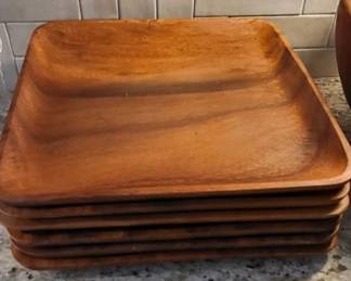 Vintage Teak Trays
