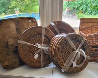 Chargers and Baskets
