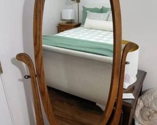 Oval Dressing Mirror