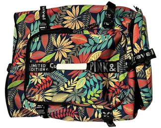 Tropical Floral Duffle Backpack