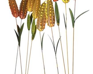 Metal Corn Garden Decor
