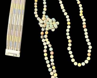 Vintage Beaded Colored Jewelry