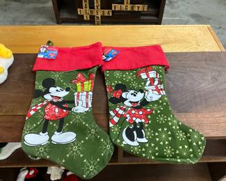 Disney Mickey & Minnie Mouse Christmas Stockings