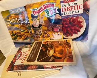 Assorted cookbooks
