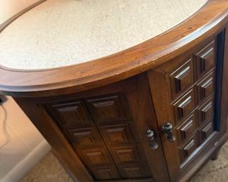 Pair of end tables