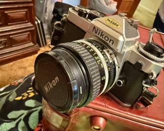 Vintage Nikon camera