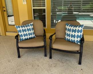 Outdoor chairs
