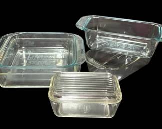 Clear Glass Pyrex Dishes