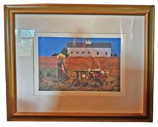 Signed Harvey Edwards Summer Day Print