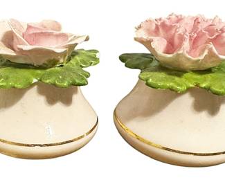 Aynsley Bone China Salt Pepper Shakers