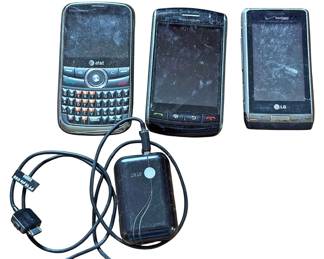 3 Vintage Mobile Phones