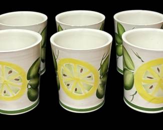 Hand Painted Italian 14oz Tumblers