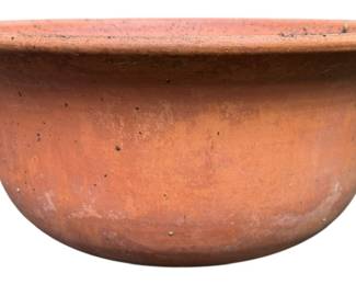 Short and Wide Terracotta Pot