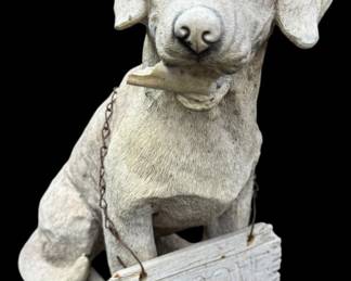 Labrador Resin Dog Statue