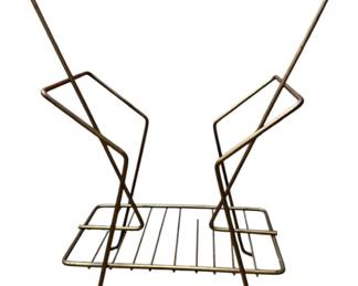 MCM Brass Atomic Magazine Rack