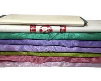 Bolts of Fabric More
