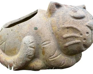 Whimsicle Smiling Cat Planter