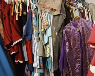 Various costumes and square dance outfits