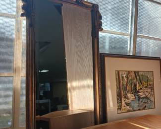 Antique mirror