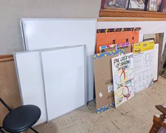 Office supplies dry erase boards