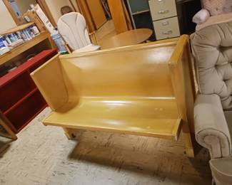 Small church pew $30