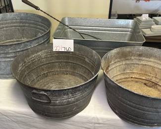 Metal Tubs