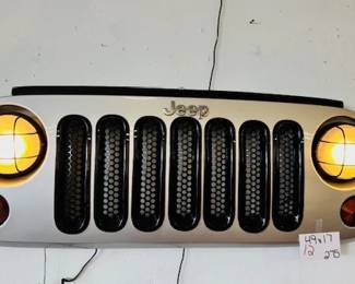 Jeep Grill Wall Art