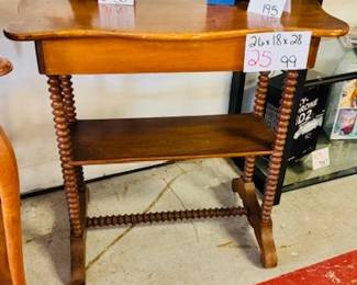 Spindle Leg Table