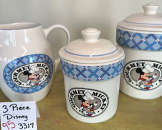 3 Piece Mickey Kitchenware