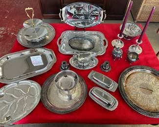 Silverplate lot