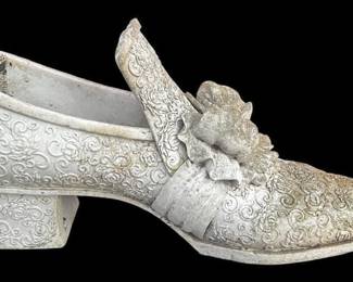 Resin Outdoor Shoe Planter