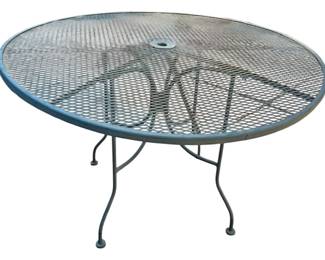 Metal Outdoor Patio Table