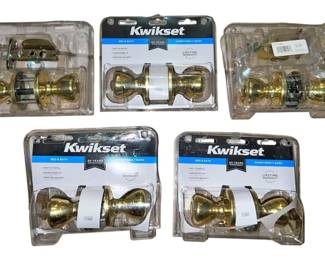 Set of Five Interior Lock Sets