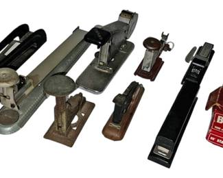 Antique and Vintage Staplers