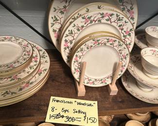 Franciscan dishes. Price reduced.