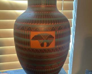 Pueblo Native American pottery from NM.