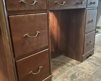 Antique desk, vintage.
