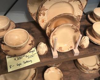 Franciscan dishes.  Price reduction.