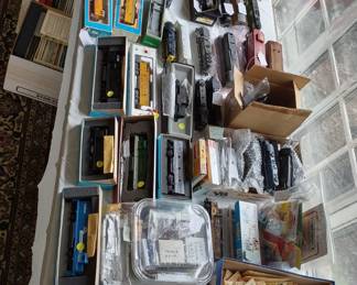 All train items are 50% off on Saturday. Want to purchase the entire table - make a reasonable offer!