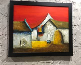 Stunning original Vietnamese oil painting