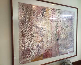 Huge abstract artwork