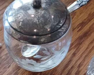 Etched Serving Piece