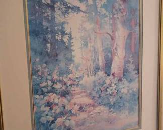 Rose Edin Print - Framed and Matted (No Glass)