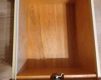 2-Drawer Wood File Cabinet - Well Cared for!