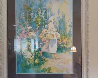 Rose Edin Print Framed and Matted