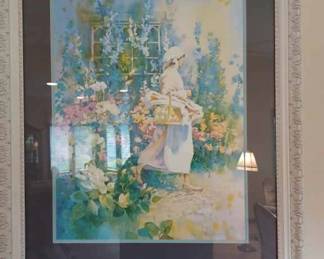 Rose Edin Print - Framed and Matted