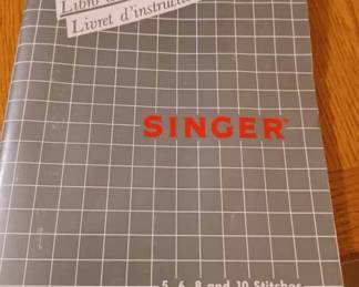 Original Manual for the Singer School Model Sewing Machine in the Original Box